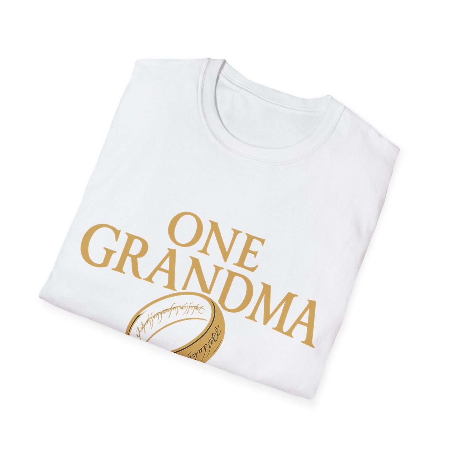 One Grandma to Rule Them All Shirt, Lord of the Rings Parody Tee, Funny Fantasy Gift for Grandma, Middle Earth Nerd Shirt