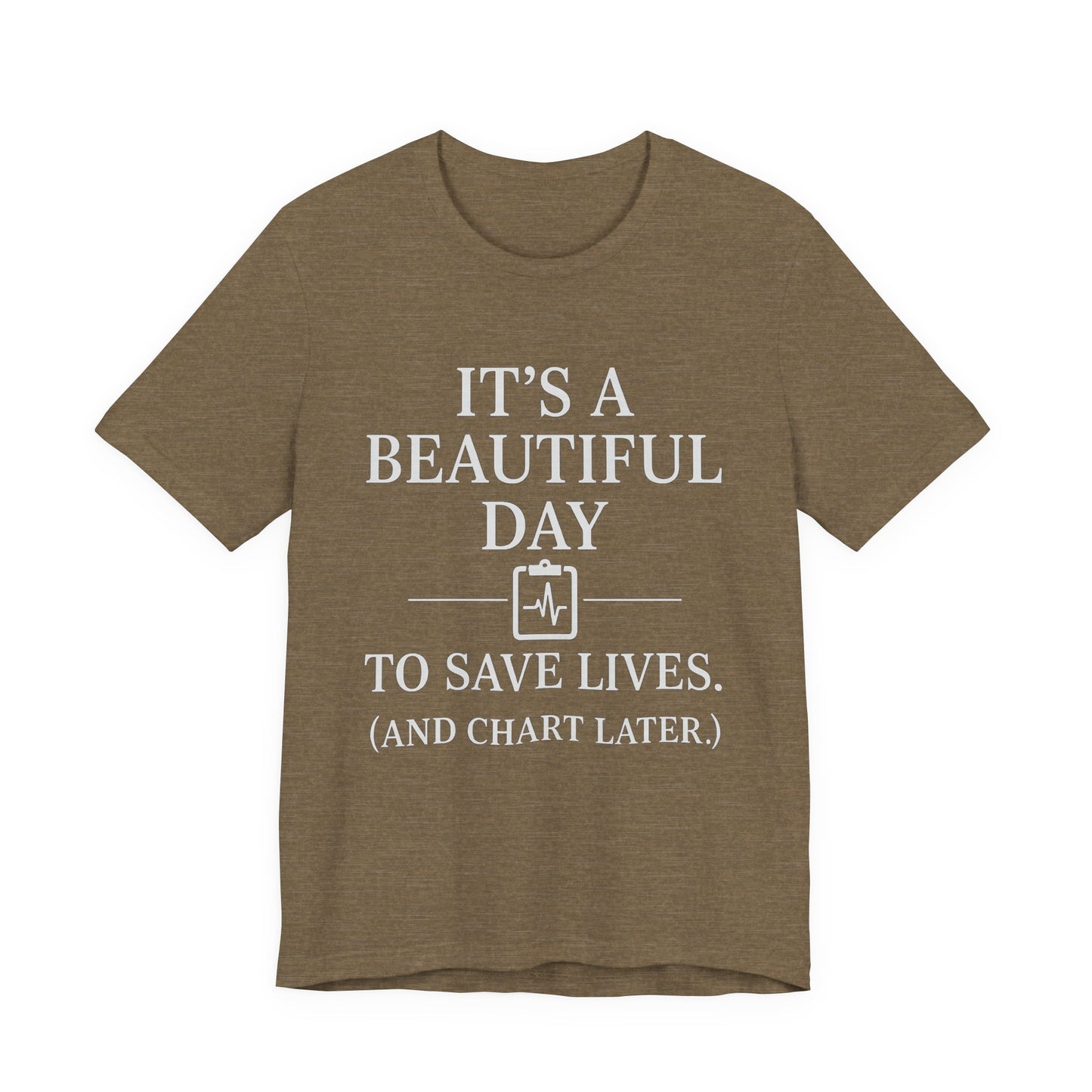 Nurse Gift Shirt, Doctor Tee, Medical Student Gift, Healthcare Worker Shirt, Unisex Jersey Top for Saving Lives