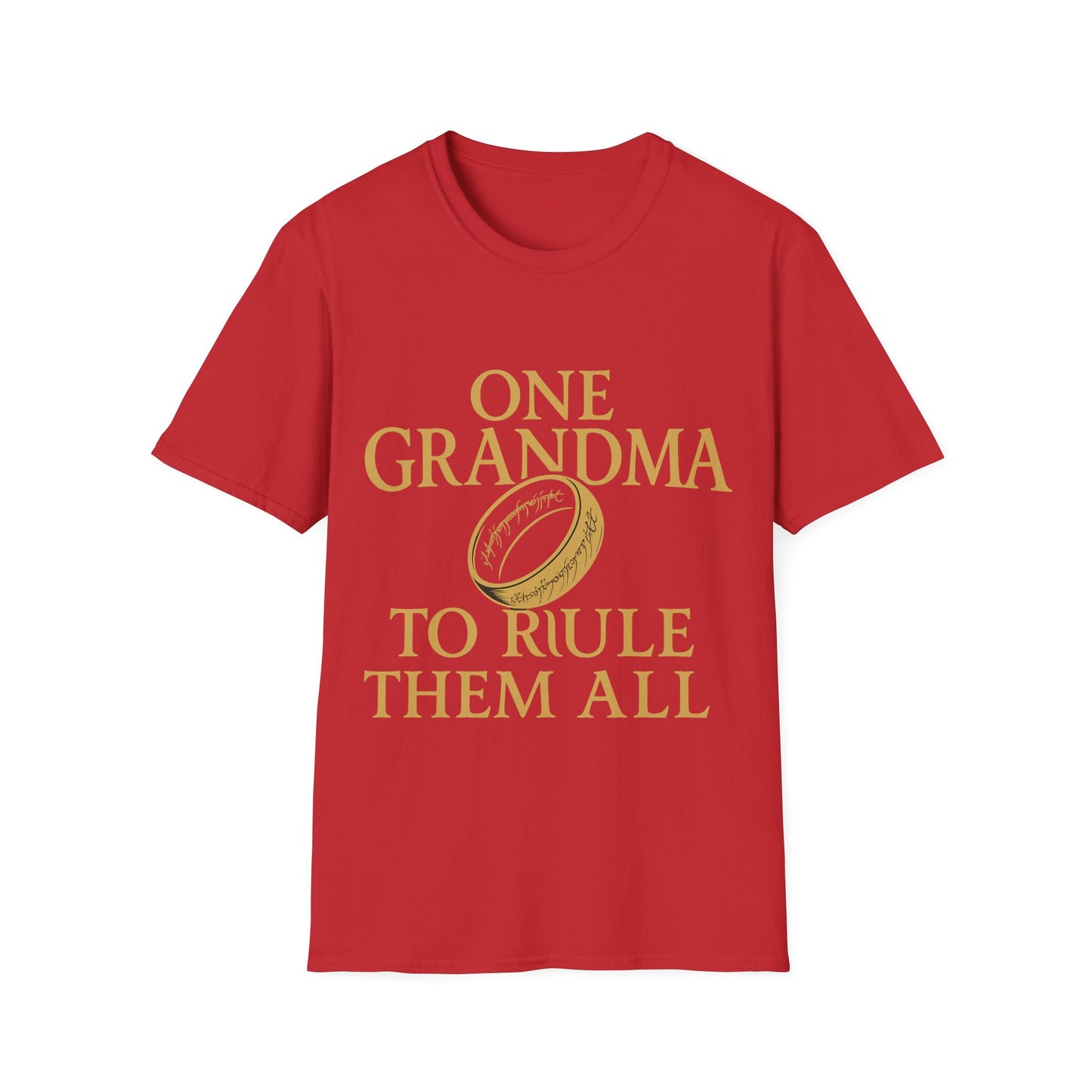 One Grandma to Rule Them All Shirt, Lord of the Rings Parody Tee, Funny Fantasy Gift for Grandma, Middle Earth Nerd Shirt