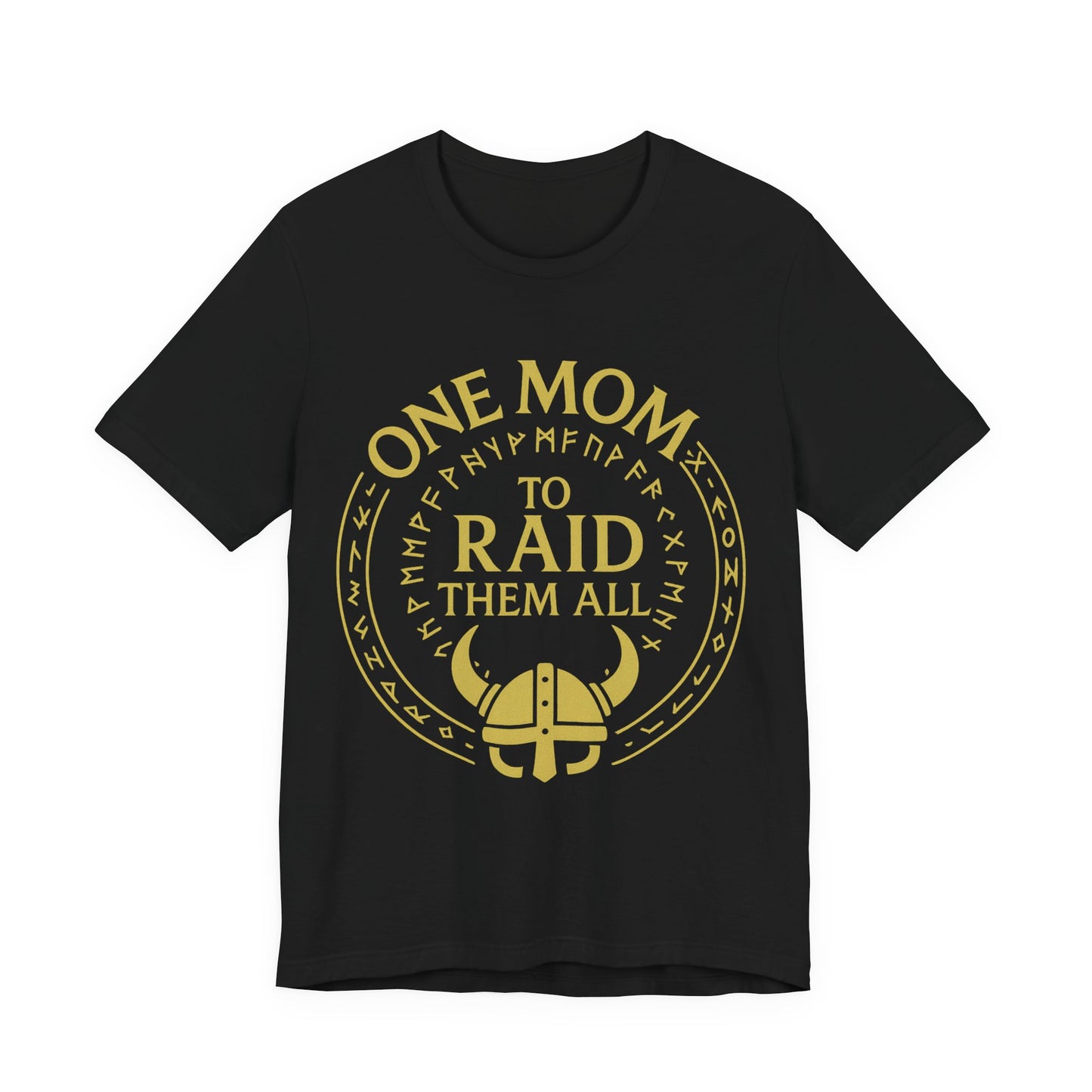 Viking Shirt Unisex Tee, One Mom To Raid Them All T-Shirt, Mother's Day Gift, Norse Mythology Top, Scandinavian Apparel, Warrior Mom Tee