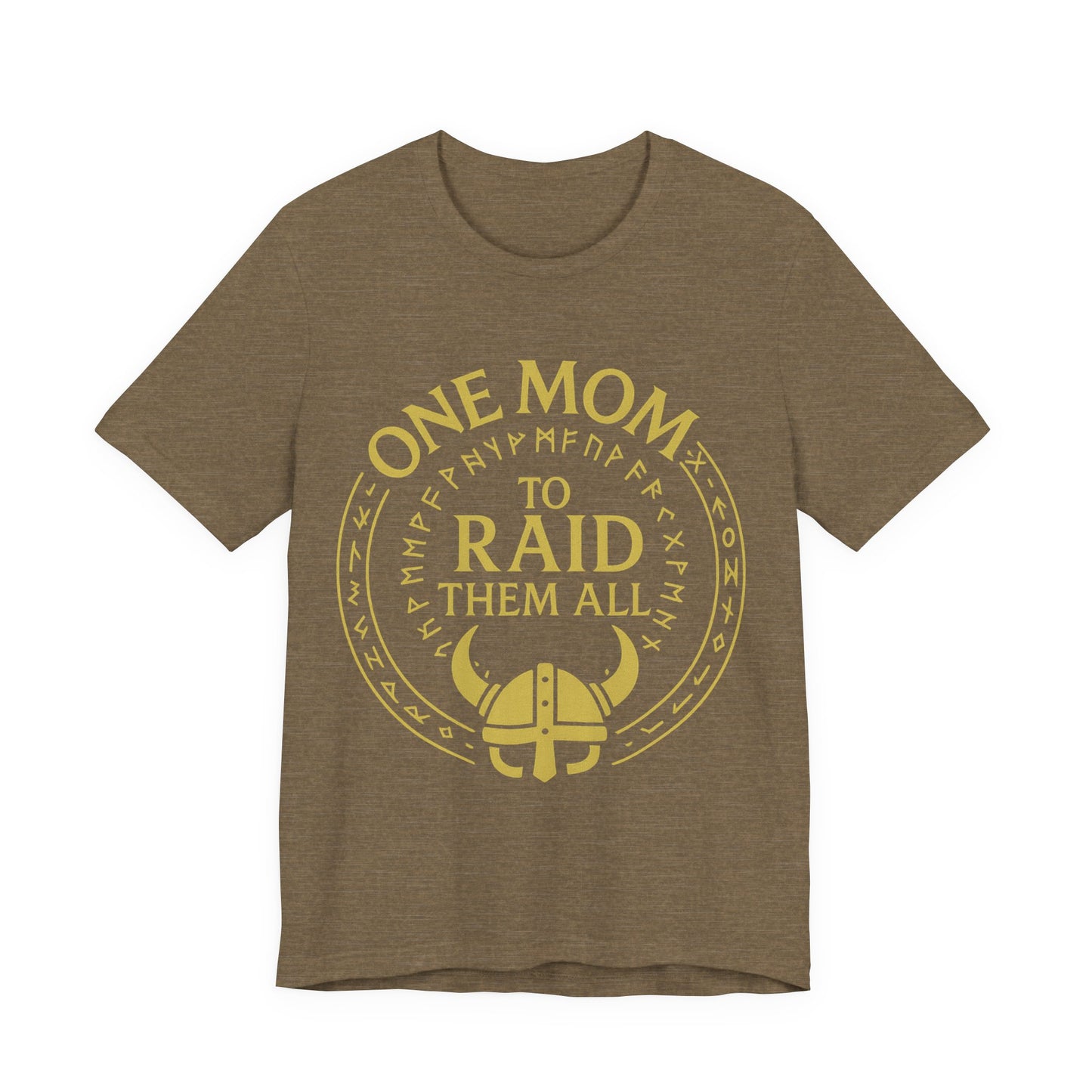 Viking Shirt Unisex Tee, One Mom To Raid Them All T-Shirt, Mother's Day Gift, Norse Mythology Top, Scandinavian Apparel, Warrior Mom Tee