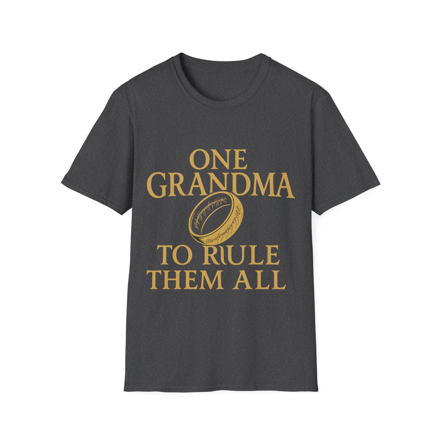 One Grandma to Rule Them All Shirt, Lord of the Rings Parody Tee, Funny Fantasy Gift for Grandma, Middle Earth Nerd Shirt