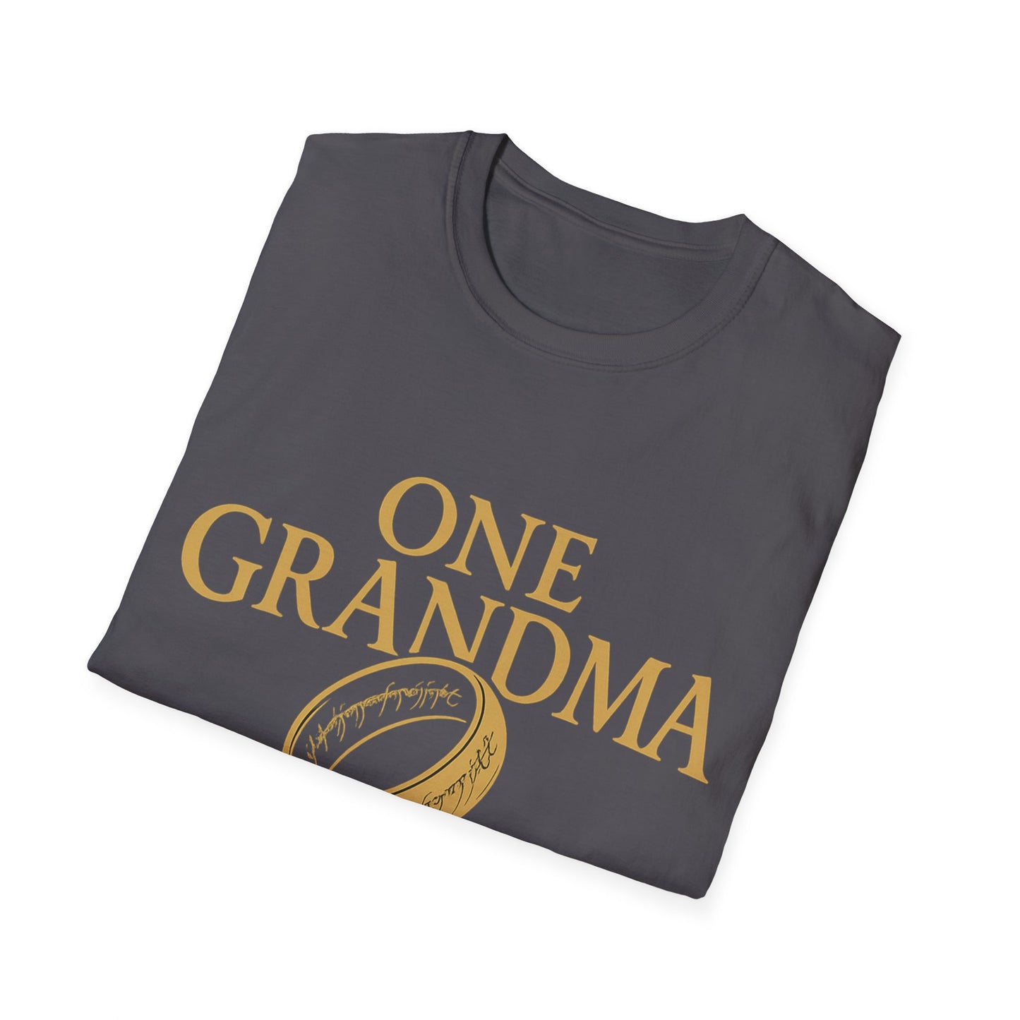 One Grandma to Rule Them All Shirt, Lord of the Rings Parody Tee, Funny Fantasy Gift for Grandma, Middle Earth Nerd Shirt