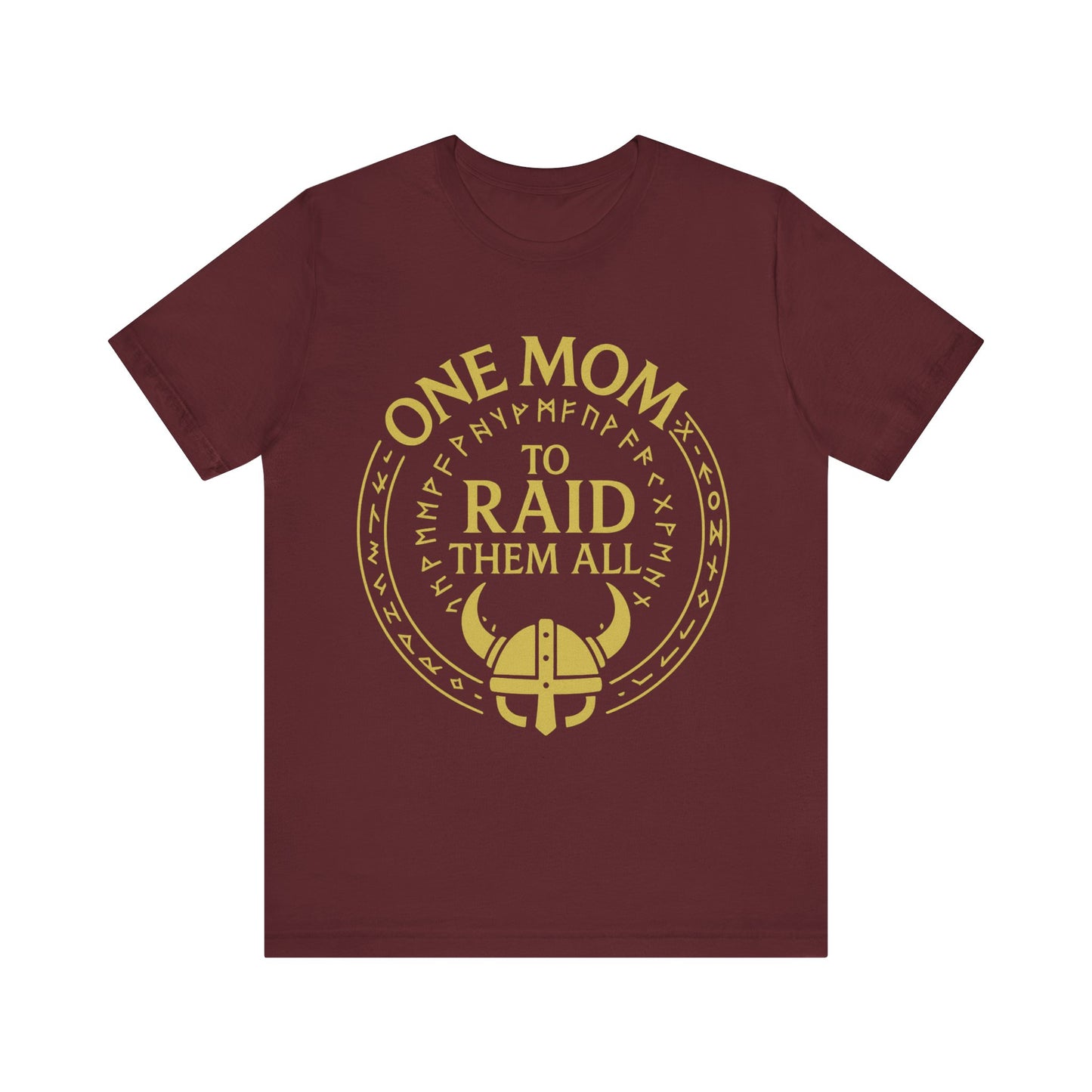 Viking Shirt Unisex Tee, One Mom To Raid Them All T-Shirt, Mother's Day Gift, Norse Mythology Top, Scandinavian Apparel, Warrior Mom Tee