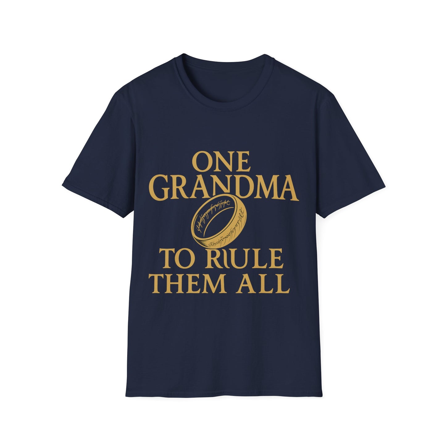 One Grandma to Rule Them All Shirt, Lord of the Rings Parody Tee, Funny Fantasy Gift for Grandma, Middle Earth Nerd Shirt