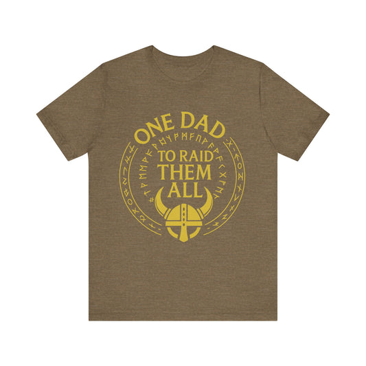 Viking Dad Unisex Tee, Father's Day Gift, Norse Mythology Shirt, Dad Birthday Present, Men's Graphic Tshirt, Scandinavian Dad Shirt