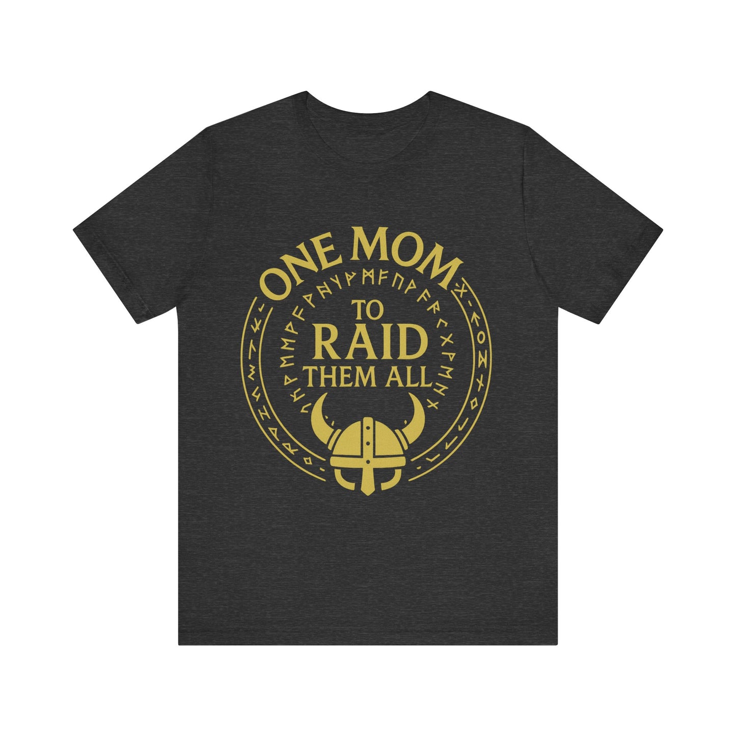 Viking Shirt Unisex Tee, One Mom To Raid Them All T-Shirt, Mother's Day Gift, Norse Mythology Top, Scandinavian Apparel, Warrior Mom Tee