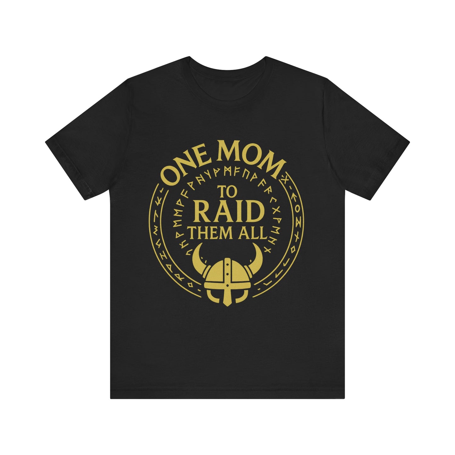 Viking Shirt Unisex Tee, One Mom To Raid Them All T-Shirt, Mother's Day Gift, Norse Mythology Top, Scandinavian Apparel, Warrior Mom Tee