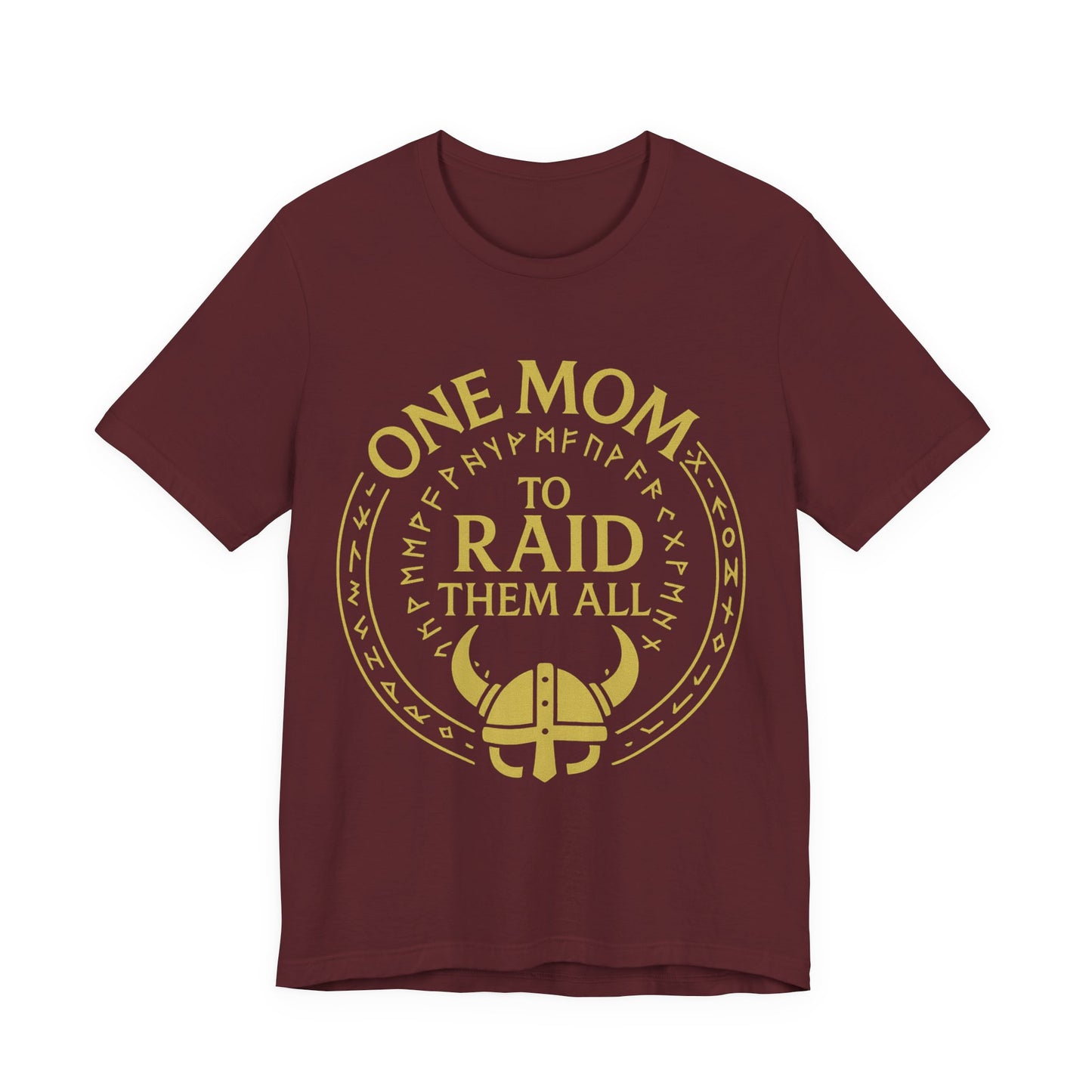 Viking Shirt Unisex Tee, One Mom To Raid Them All T-Shirt, Mother's Day Gift, Norse Mythology Top, Scandinavian Apparel, Warrior Mom Tee