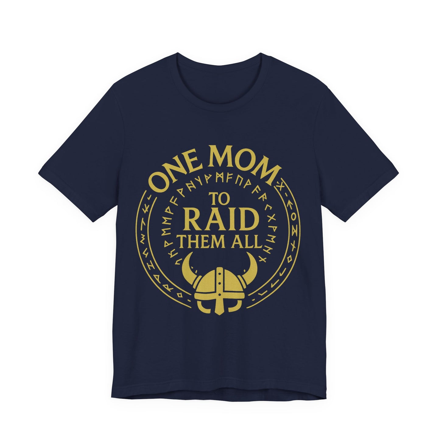 Viking Shirt Unisex Tee, One Mom To Raid Them All T-Shirt, Mother's Day Gift, Norse Mythology Top, Scandinavian Apparel, Warrior Mom Tee