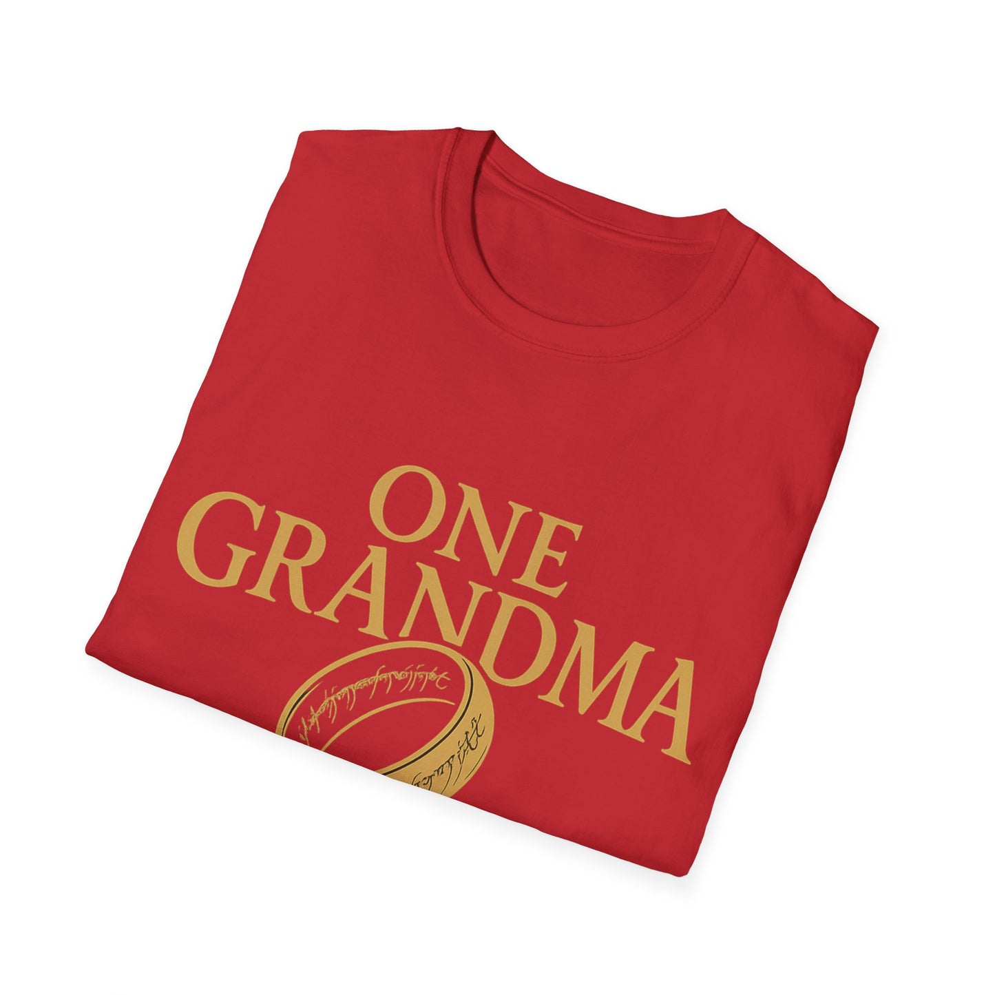 One Grandma to Rule Them All Shirt, Lord of the Rings Parody Tee, Funny Fantasy Gift for Grandma, Middle Earth Nerd Shirt