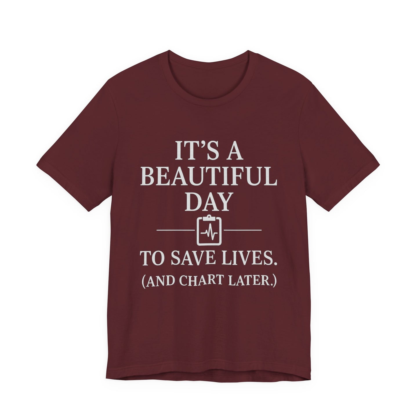 Nurse Gift Shirt, Doctor Tee, Medical Student Gift, Healthcare Worker Shirt, Unisex Jersey Top for Saving Lives