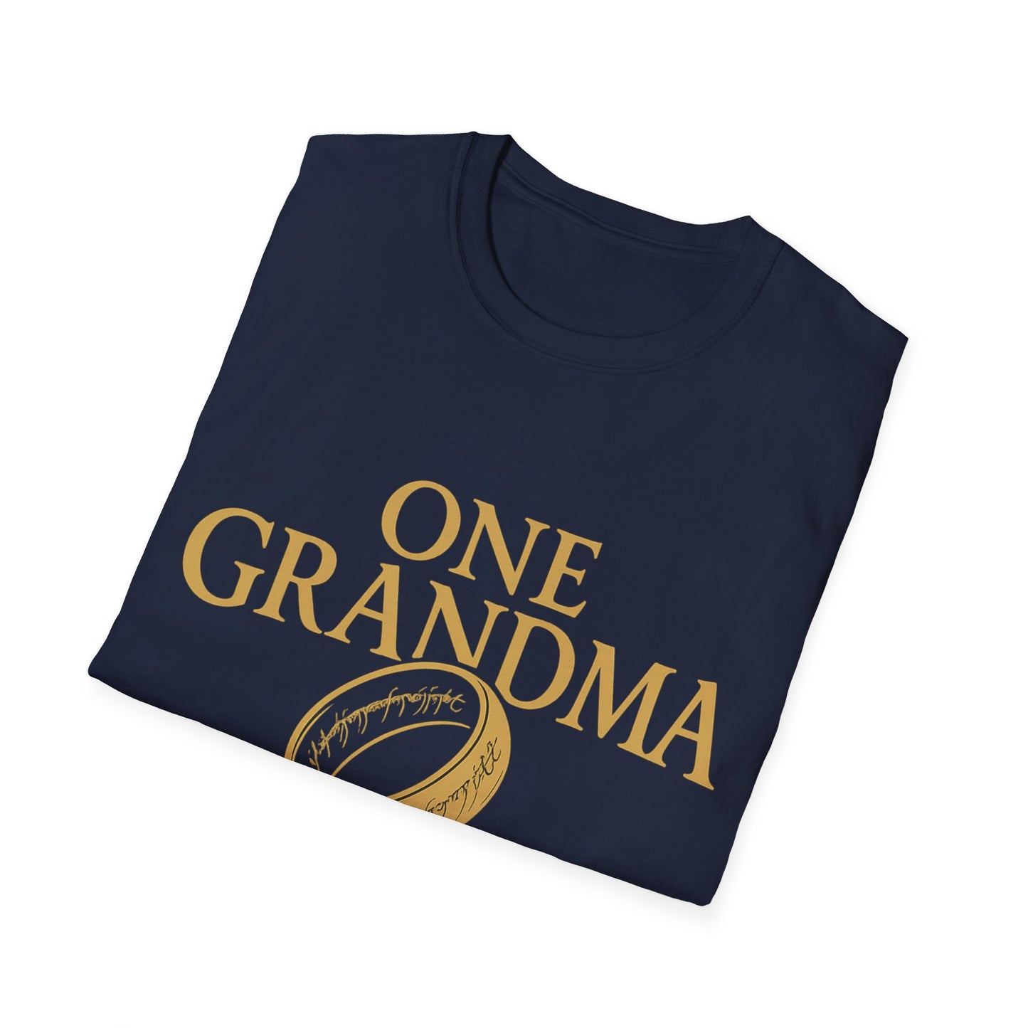 One Grandma to Rule Them All Shirt, Lord of the Rings Parody Tee, Funny Fantasy Gift for Grandma, Middle Earth Nerd Shirt