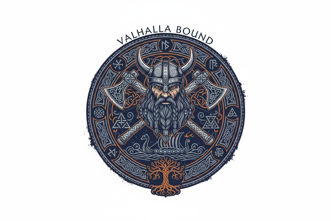 vikings inspired print on demand shop